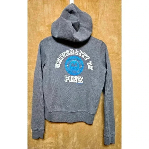 PINK Victoria Secret Fleece Zip Up Size Small - Picture 6 of 6